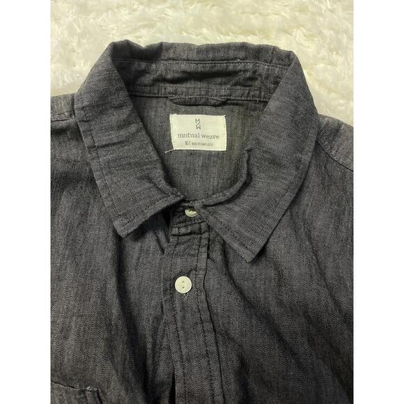 Mutual Weave Men's Button Shirt XLT Long Sleeve Cotton Shirt - Picture 2 of 4